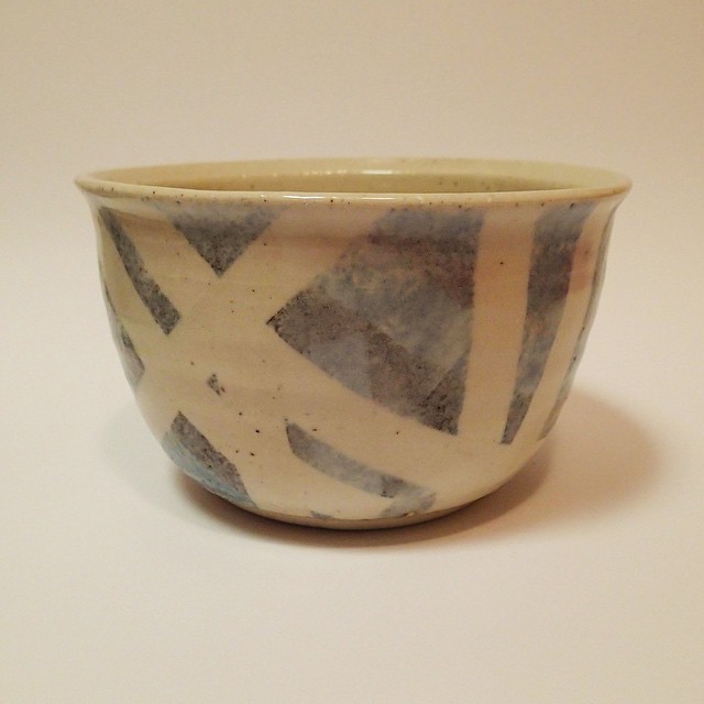 Coloured slips and clear glaze bowl. pottery perth Flickr