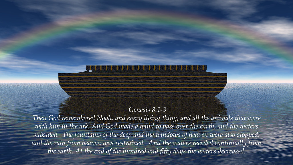 Genesis 813 New King James Version (NKJV) Then God remem… Flickr