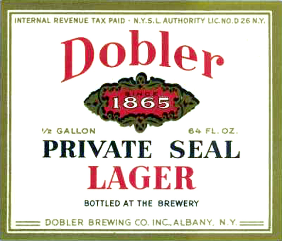 dobler beer label Albany NY Contributed by Al Quaglieri. Flickr