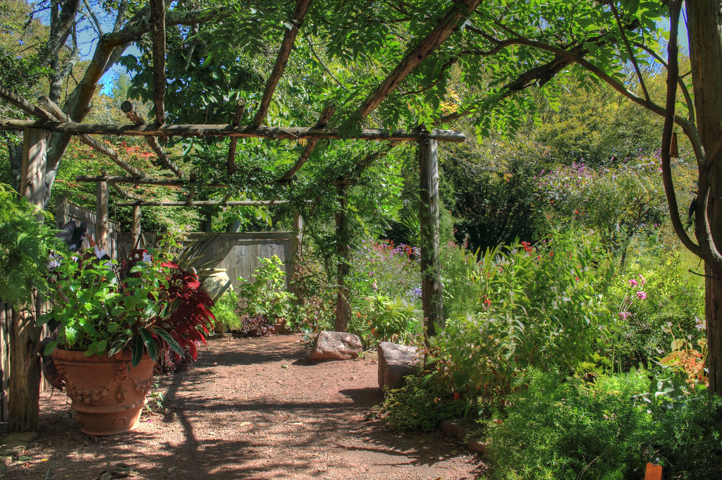 Arbor in the Rosarie Garden Willowood Arboretum Dave Aragona Flickr