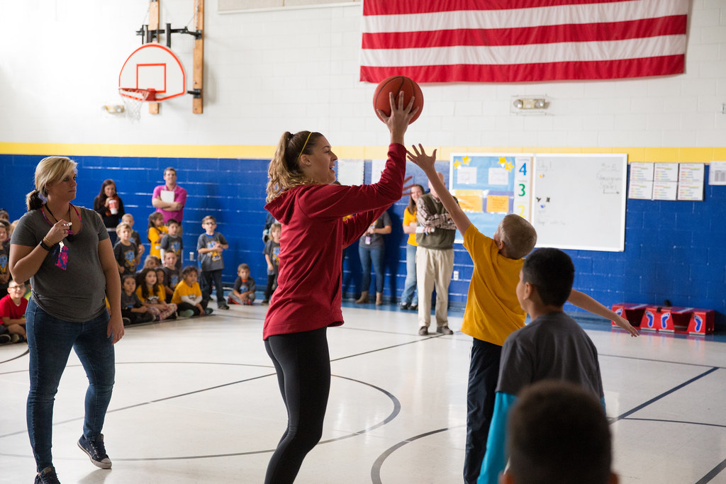 ISU Visits Willard Willard Elementary School hosted ISU at… Flickr