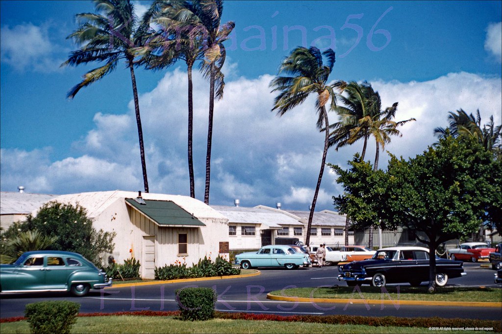 Hickam Air Force Base 1950s Identified as taken at Hickam … Flickr