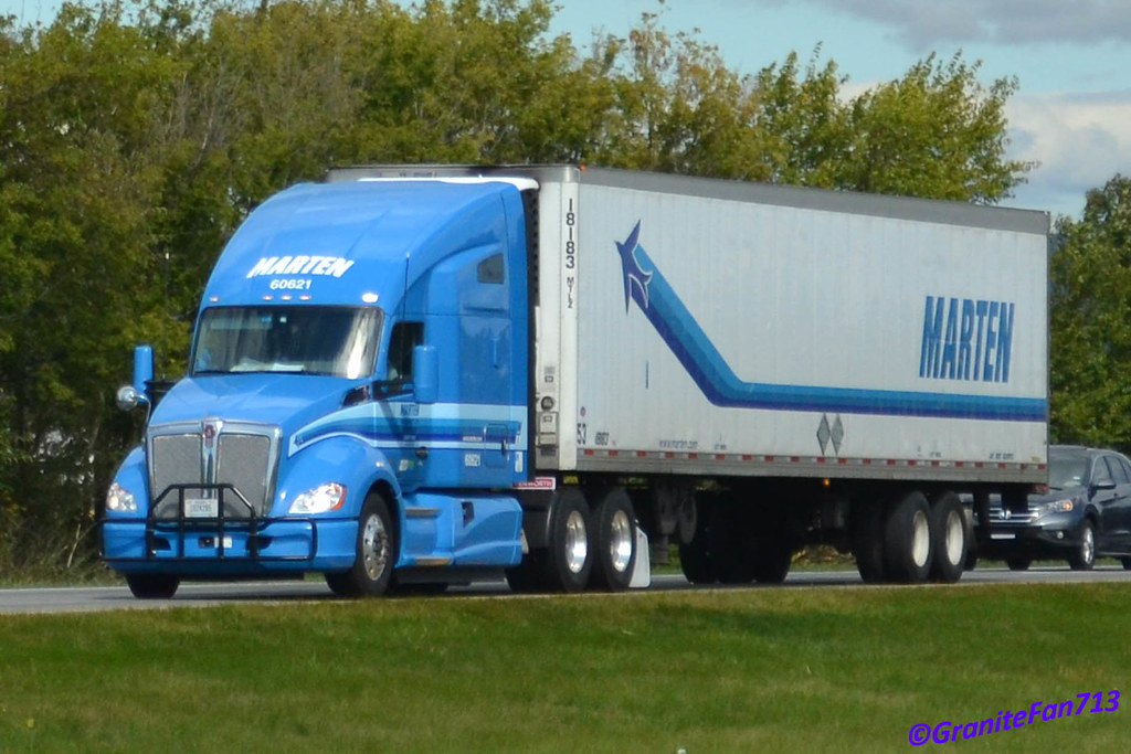 Marten Transport Kenworth T680 Trucks, Buses, & Trains by