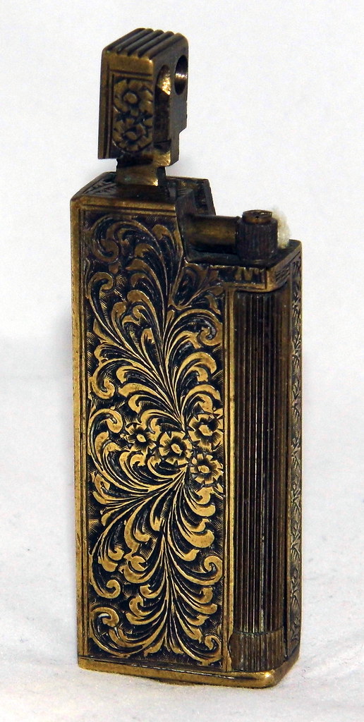 Vintage Brass Cigarette Lighter, No Manufacturer Markings Flickr