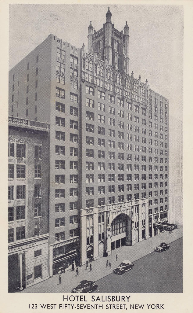Hotel Salisbury New York, New York 123 W. 57th Street Ne… Flickr