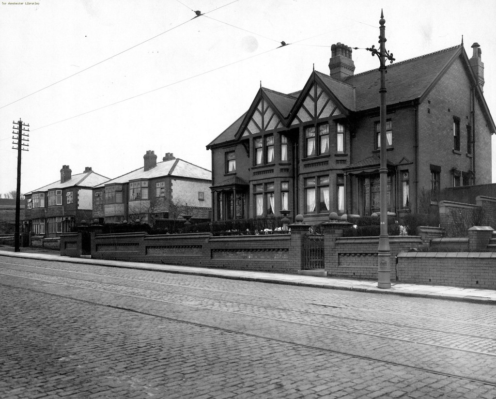 Rochdale Road, near Victoria Avenue, Blackley, Apr 1932 Flickr