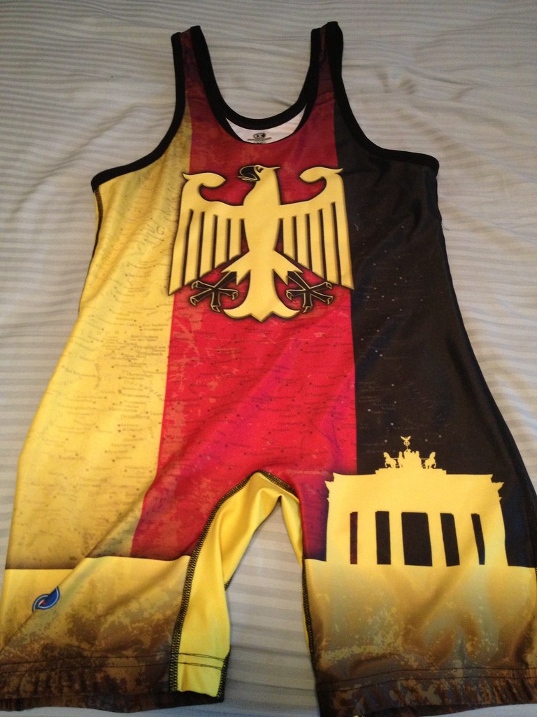 Germany Wrestling Singlet Great singlet, used only once at… Flickr
