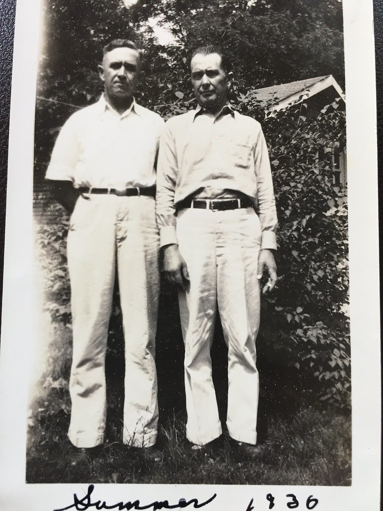 Summer 1936, Grandpa Reuben Bortsfield, Uncle Morris Hadl… Flickr