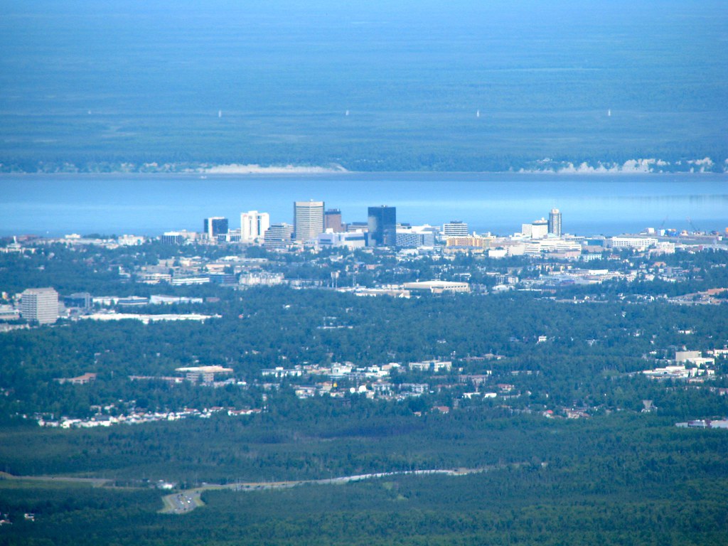 Flattop Mountain View Anchorage, Alaska viewed from Flatto… Flickr