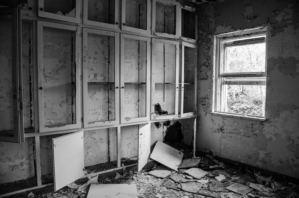 SainteClotilde de Horton II Abandoned building that used … Flickr