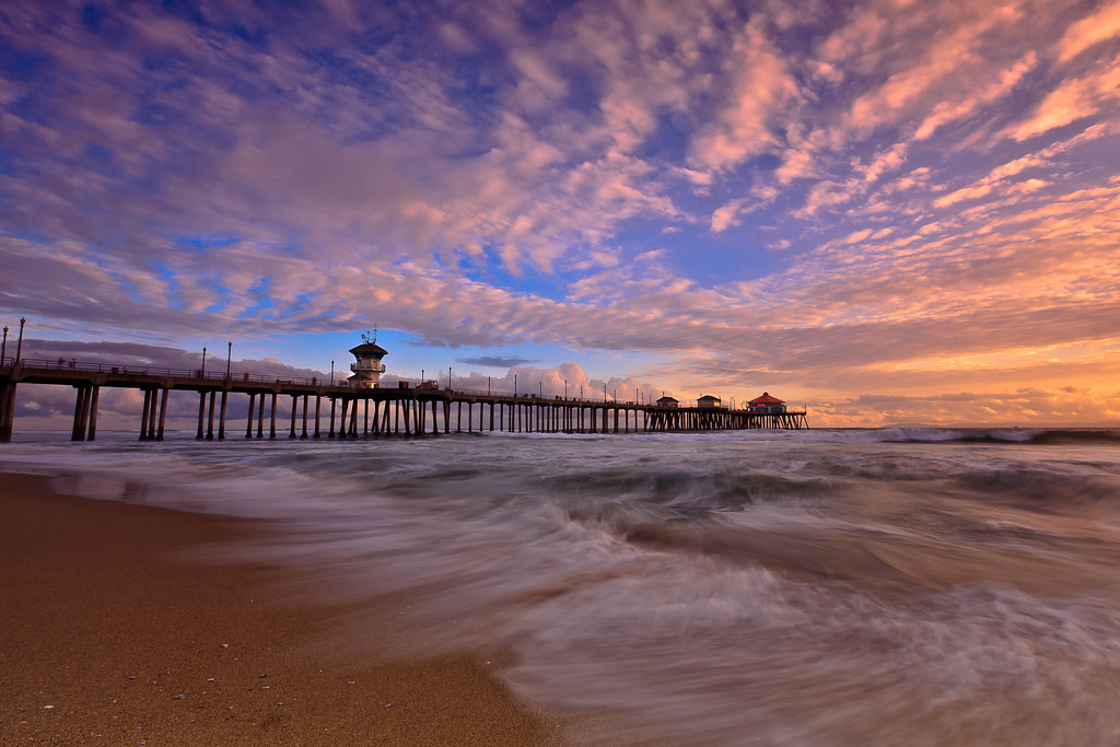 Huntington Beach Pier The Huntington Beach Pier after a da… Flickr