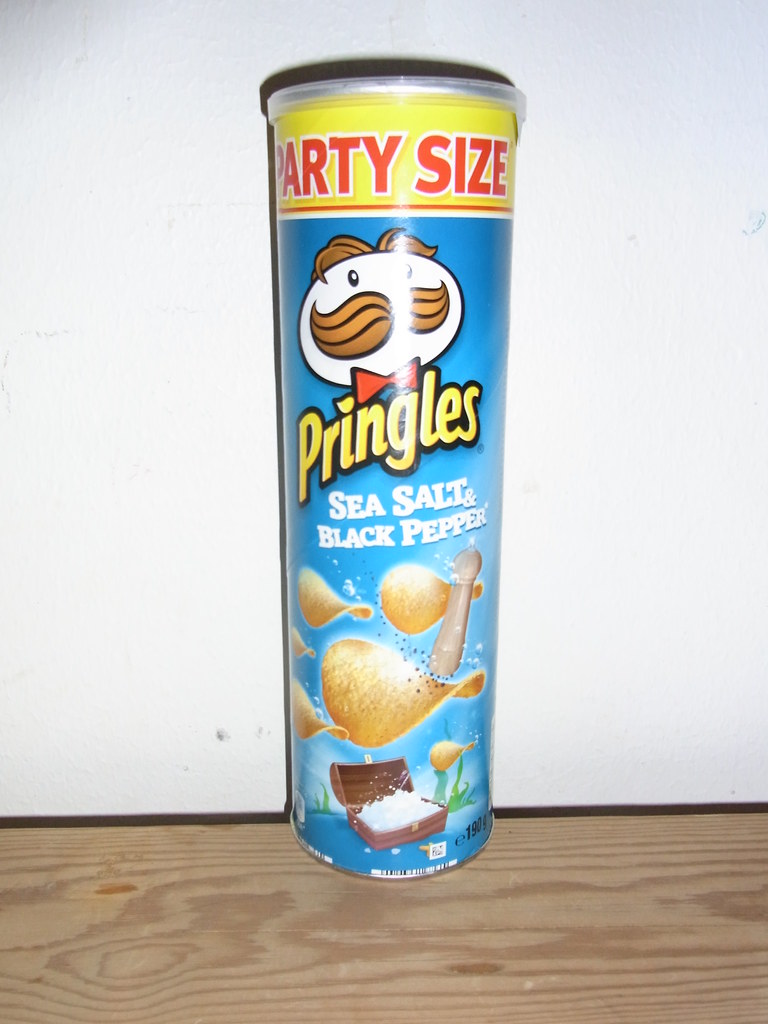 Pringles Sea Salt & Black Pepper They have these IN ADDITI… Flickr