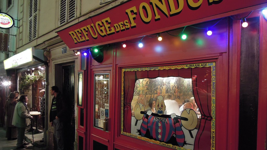 La Refuge des Fondus, 17 Rue des Trois Freres, 18e, Paris Flickr