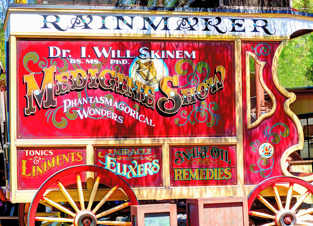 Old West Mobile Pharmacist Traveling medicine man of the O… Flickr