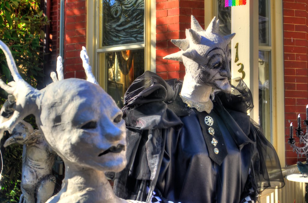 Lambertville NJ, Halloween Home 7 Bill T Flickr