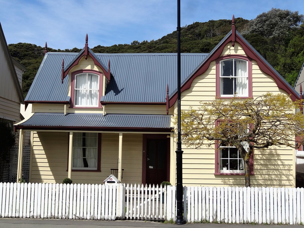 Akaroa the French settlement on the banks Peninsula. A qua… Flickr