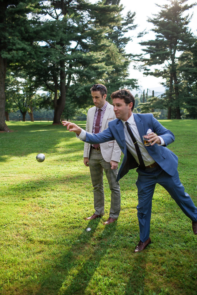 Lawn games Petanque; Eric & Larry Sara Wajnberg Flickr