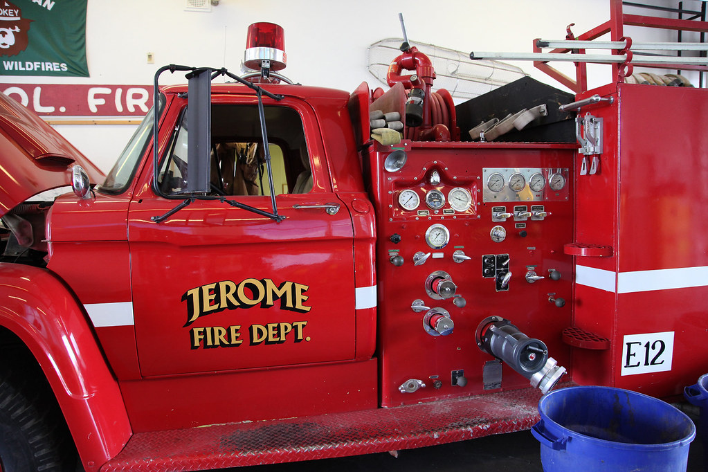Jerome Fire Department Jerome, Arizona. Insomnia Cured Here Flickr