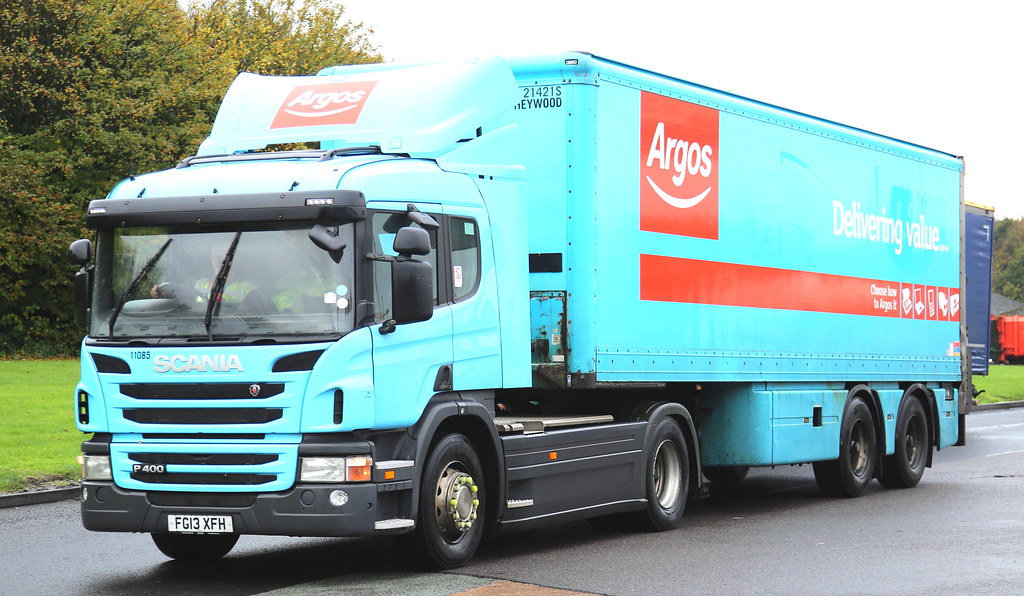 Scania P400 Argos Home Delivery FG13XFH Frank Hilton IMG_0… Flickr
