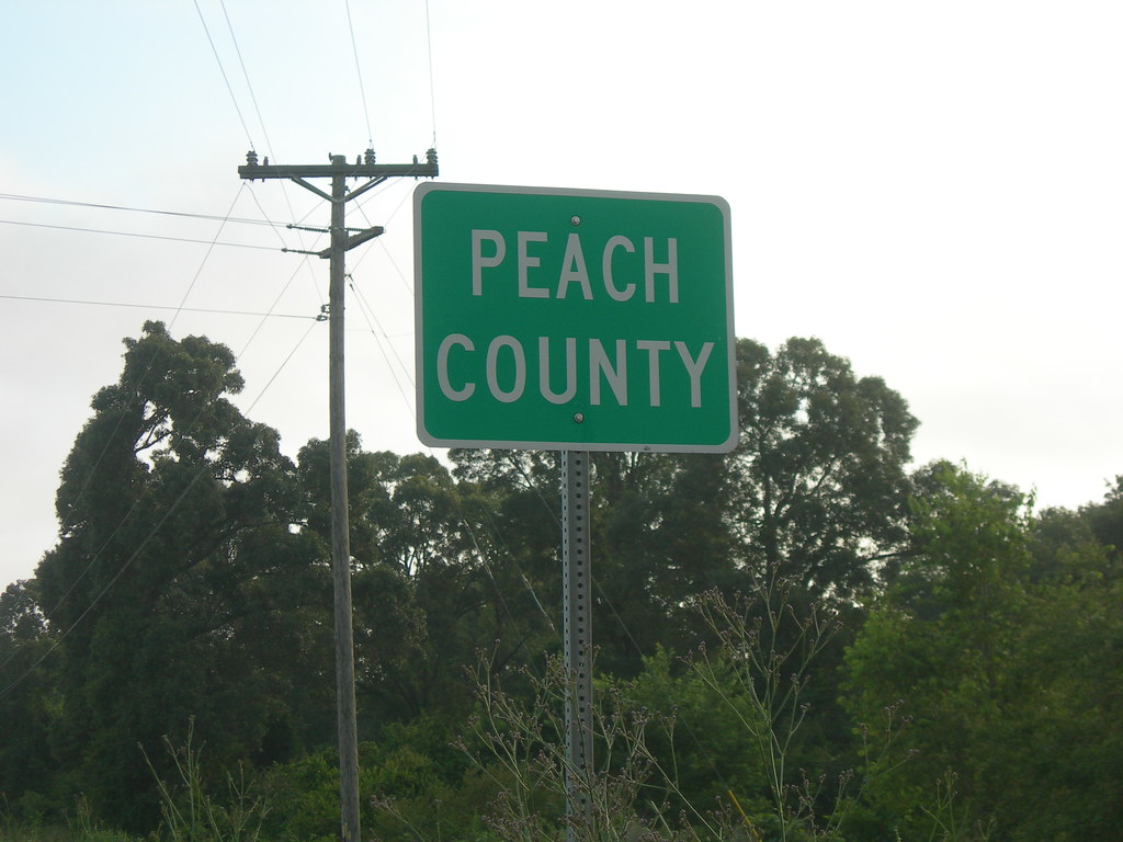 Peach County Line US Hwy 341 at the PeachHouston County l… Flickr