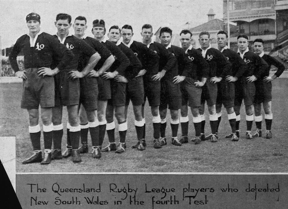 Winning Queensland Rugby League team, 1931 Creator Uniden… Flickr