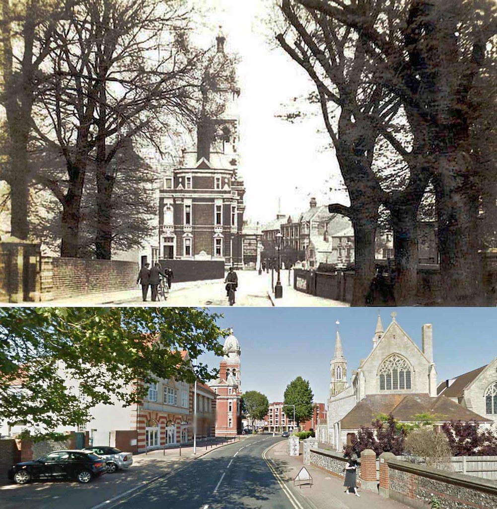 The Town Hall, Eastbourne Past and Present Grenville Godfrey Flickr