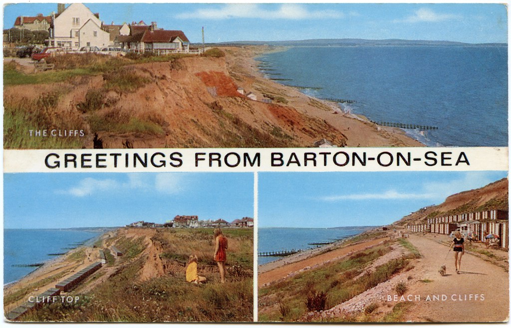 BartononSea, Hampshire The cliffs, cliff top, and beach.… Flickr