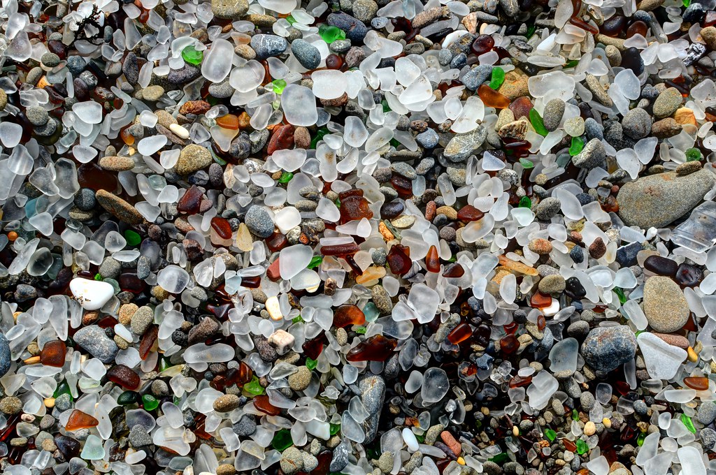 Glass Beach Taken at Glass Beach, in Fort Bragg, Californi… Flickr