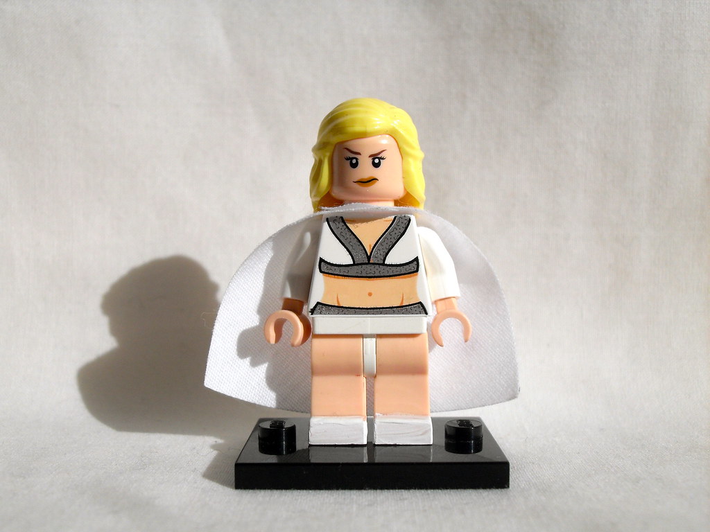 Emma Frost 2.0 Custom Emma Frost Lego minifigure Space Man Flickr