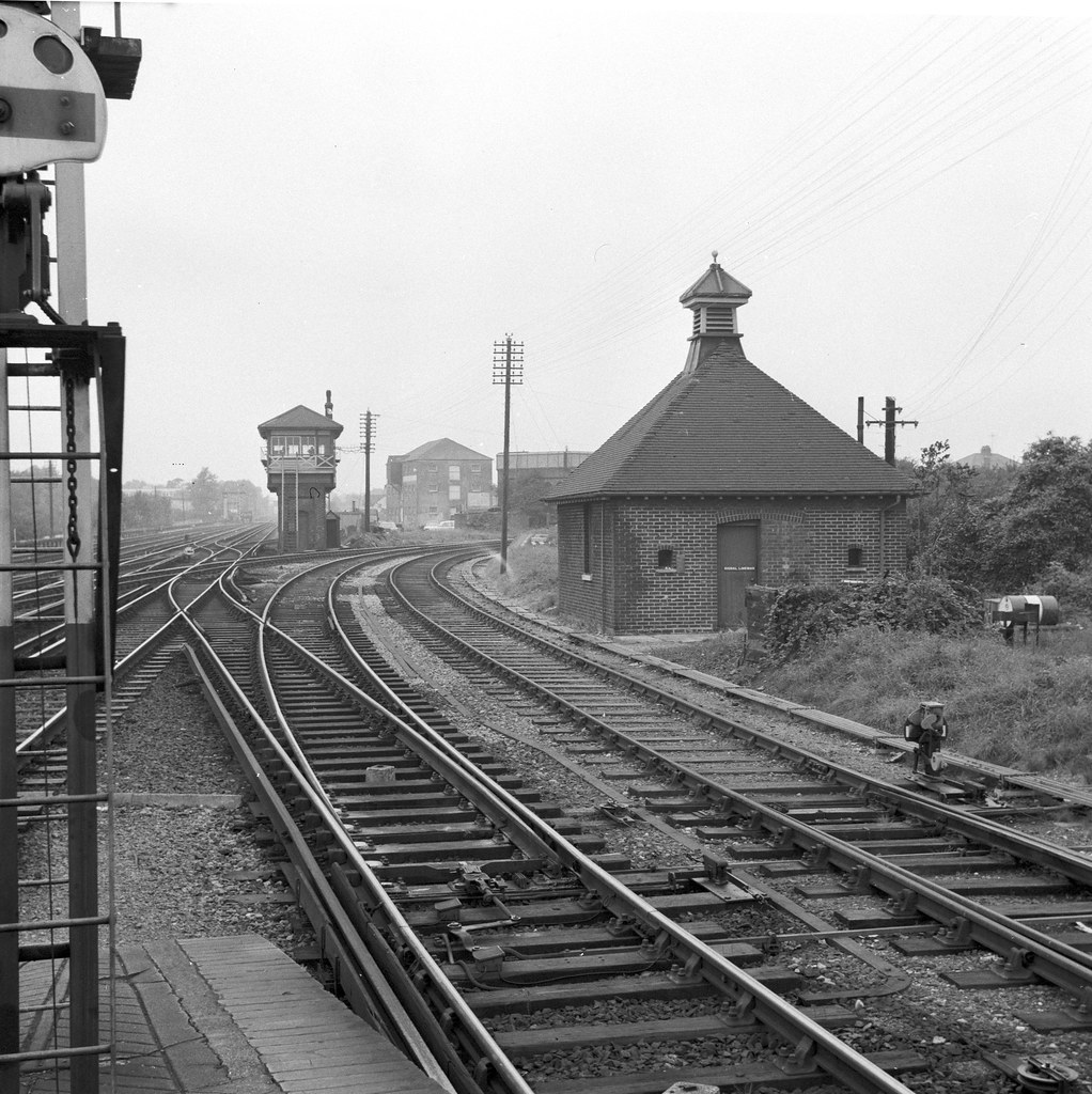 Polegate A Signal Box, 29 Aug 1968 Sussex, England. Ex LBS… Flickr