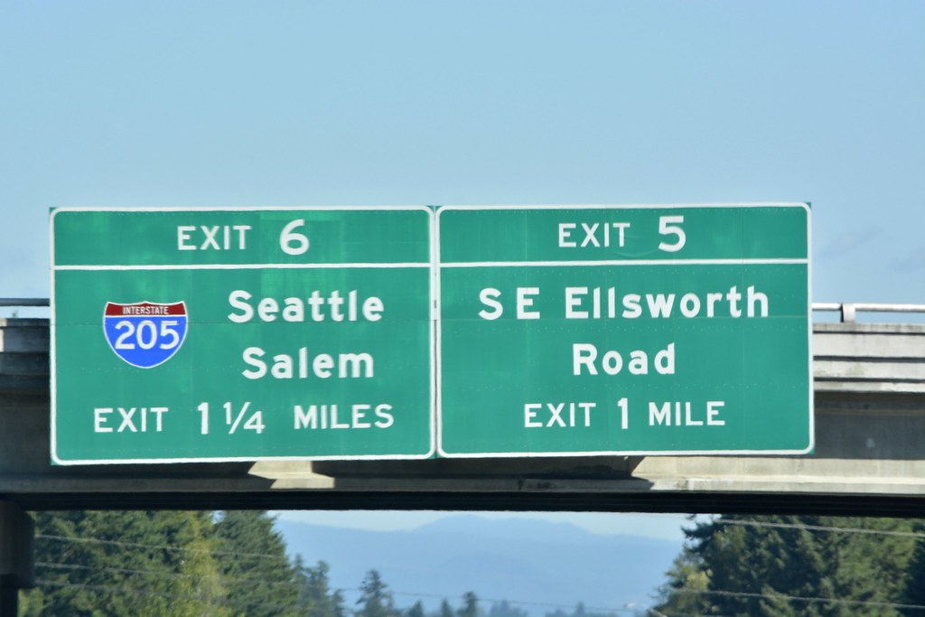 DSC2620 Road Sign Road Sign Hwy 14 in Washington State… Scott