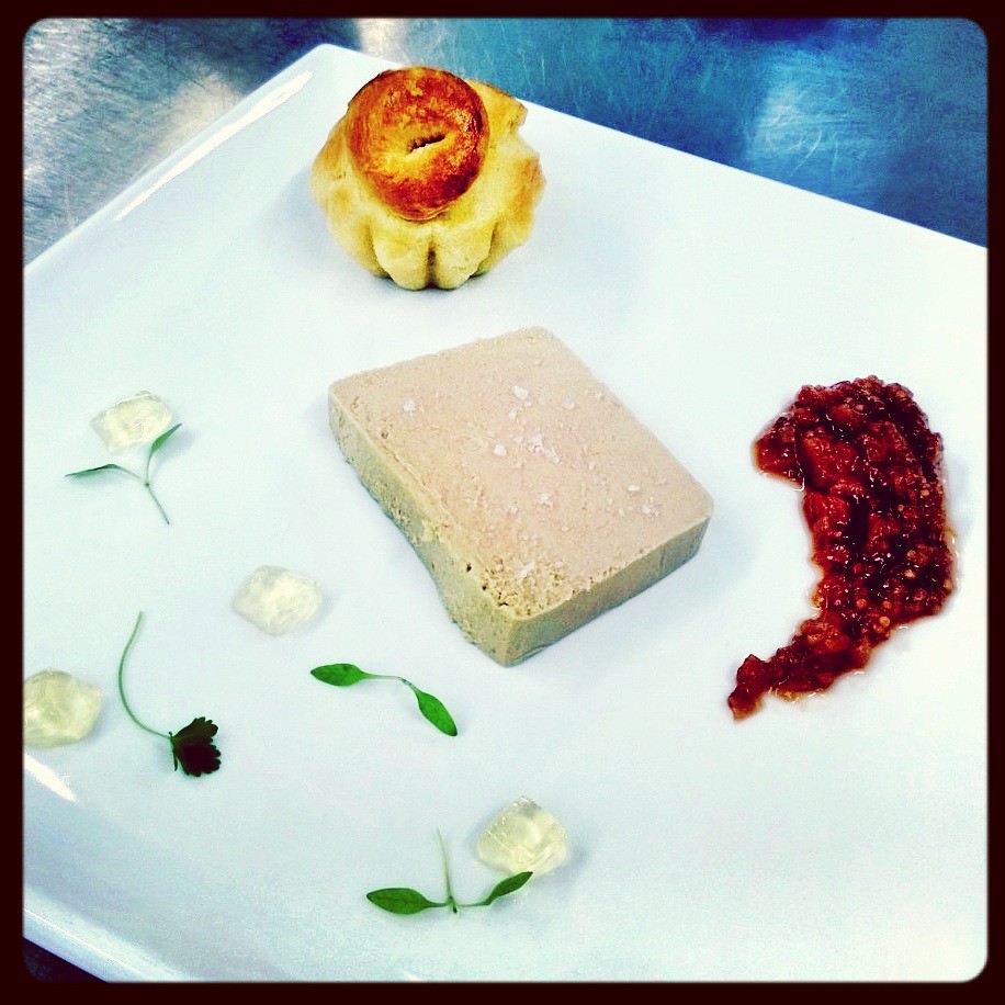 Foie Gras Parfait, Chutney, Brioche & Sauternes Jelly Flickr