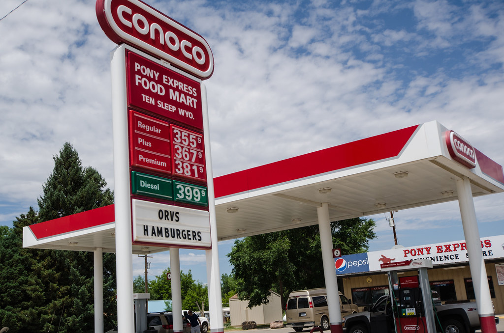 Conoco Gas Station m01229 Flickr