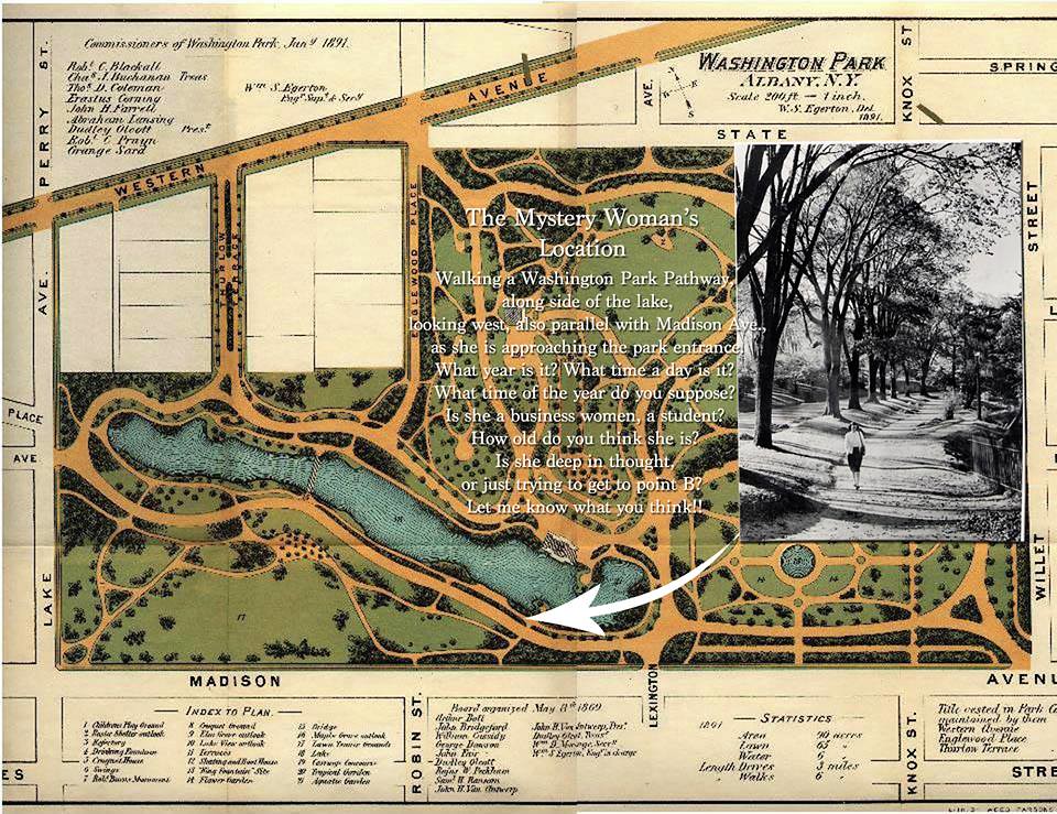 Washington Park Map albany ny early 1900s AlbanyGroup Archive Flickr