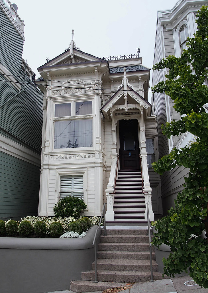 Scott Street, San Francisco Victorian row house on Scott S… Flickr