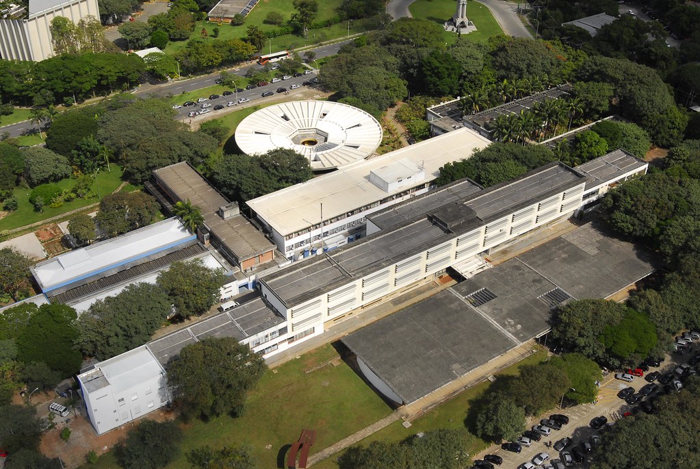 Foto aérea Escola Politécnica da USP Créditos Guilherme An… Flickr