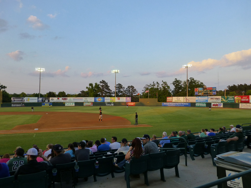 Augusta, GA Lake Olmstead Stadium The Augusta GreenJackets… Flickr