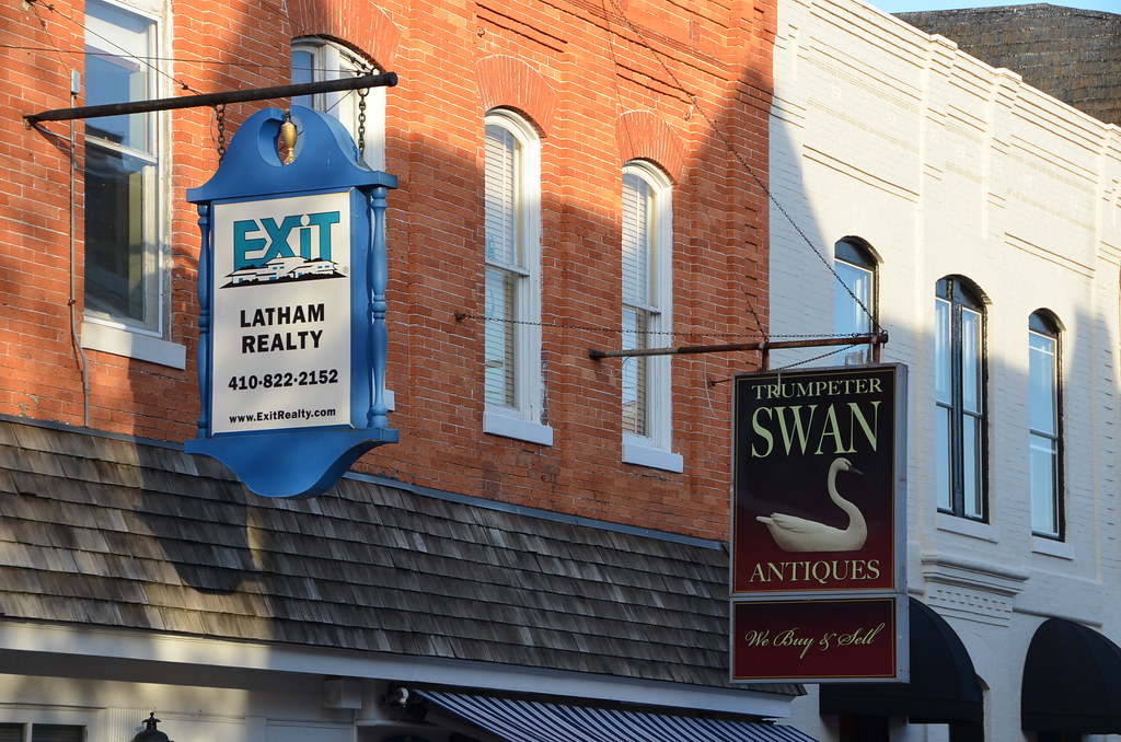 Exit Latham Realty • Trumpeter Swan Antiques Easton, MD Adam Fagen