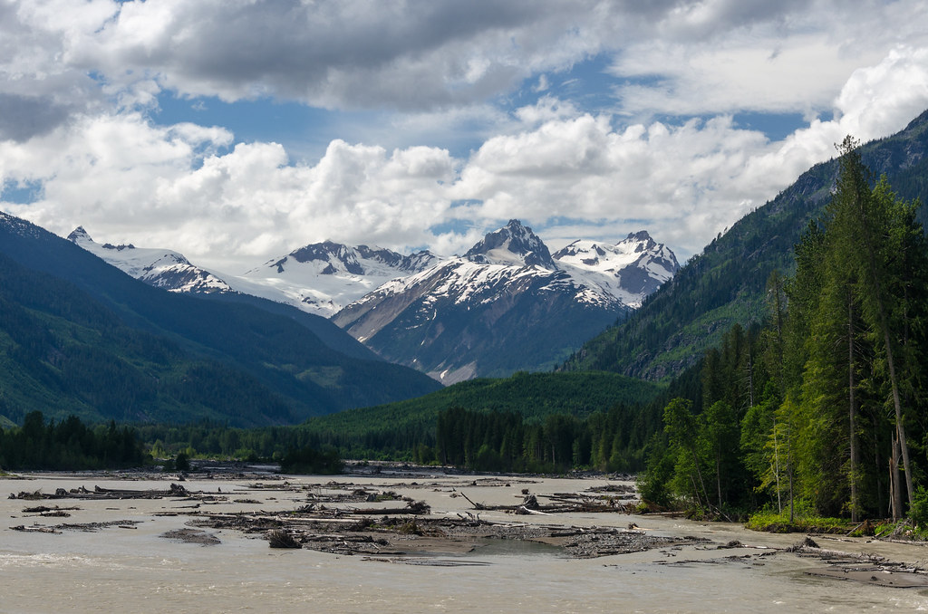 Lillooet River and Mt. Meager Coast Mountains, BC Flickr