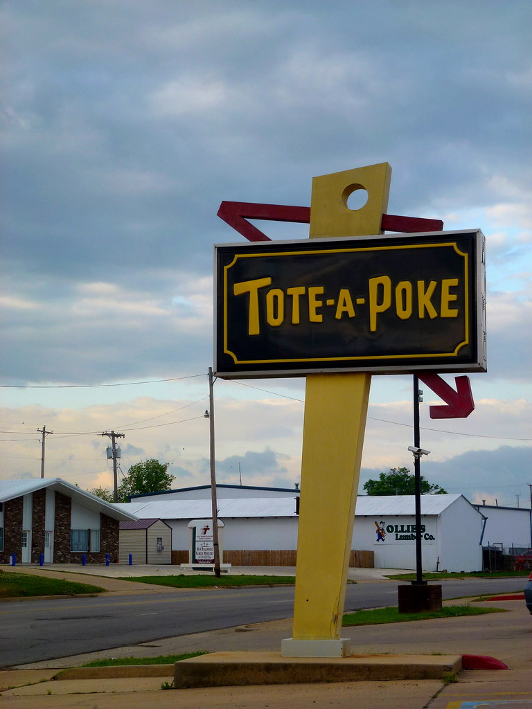 ToteAPoke Sign Granger Meador Flickr