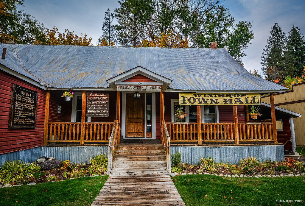 Winthrop Town Hall & Information Station (1894) Town of Wi… Flickr