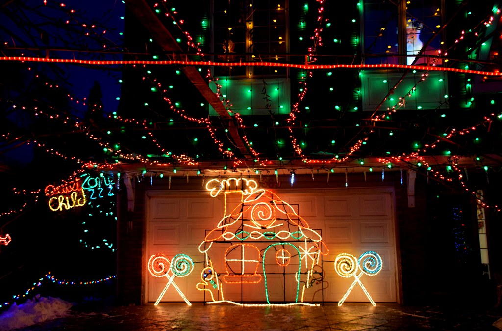 Christmas Lights, 3360 Spruce Avenue, Burlington, ON Flickr