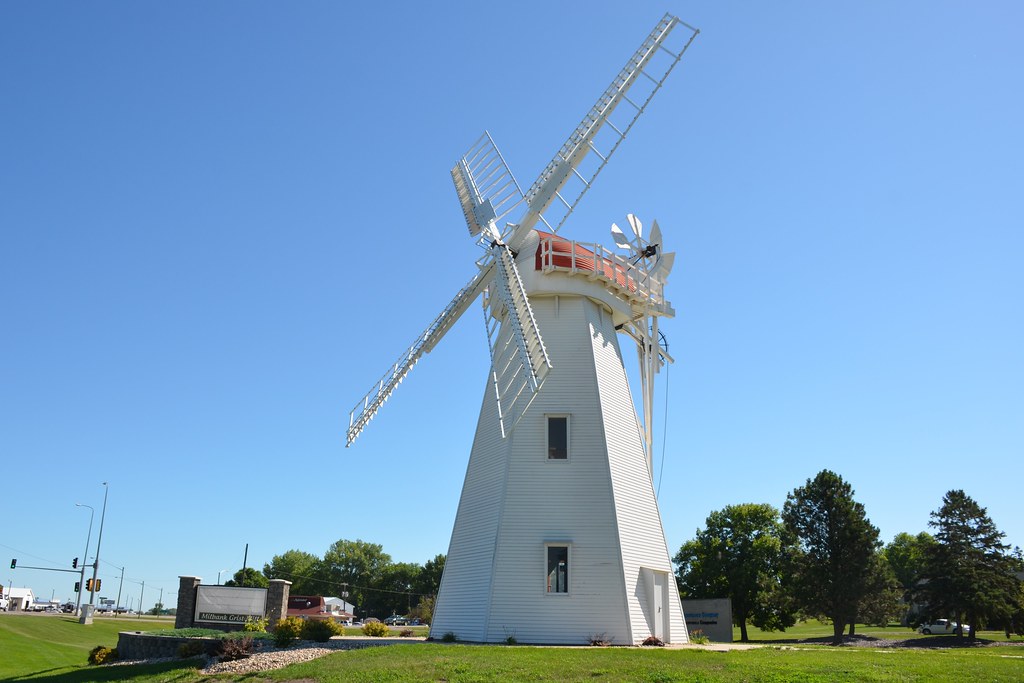 South Dakota, Milbank, Hollands Grist Mill (Relocated) Flickr