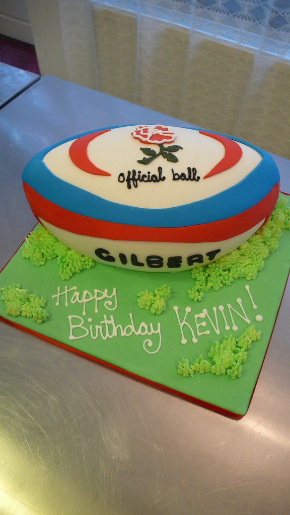 England Rugby Ball Cake Flickr