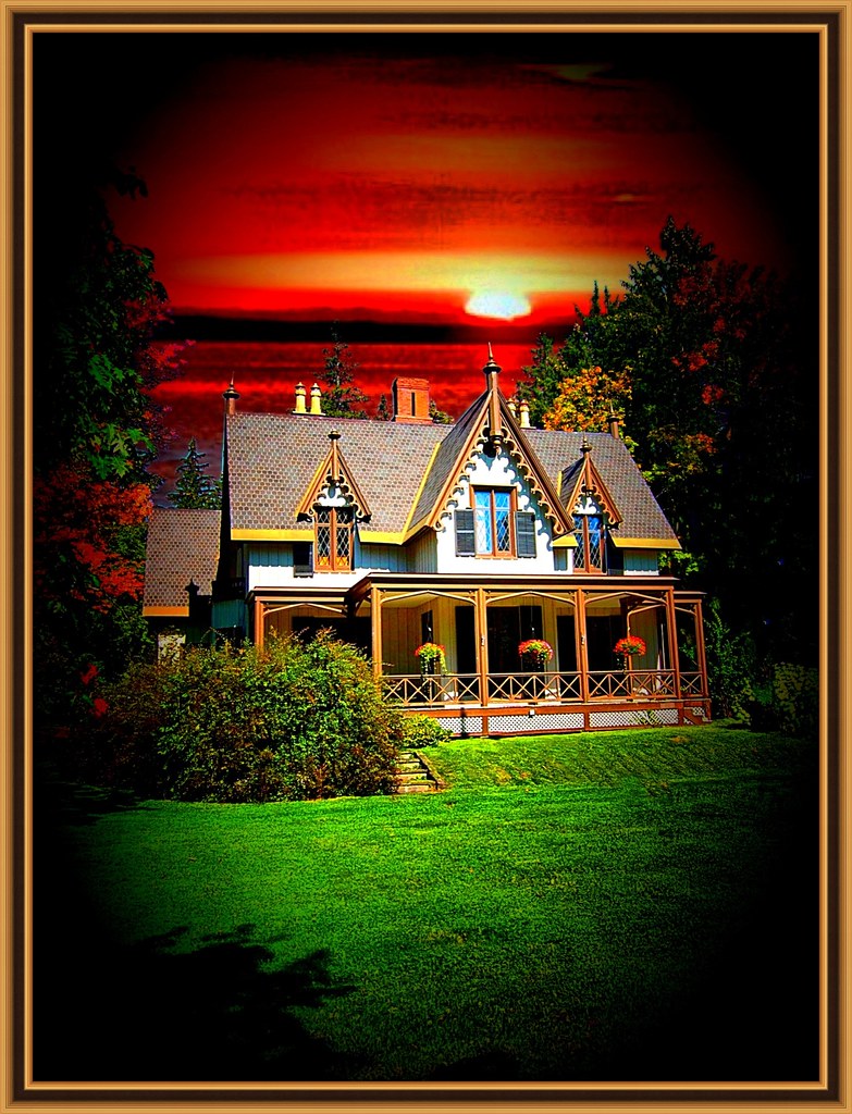 Gothic Cottage Cazenovia NY 1847 Historical District… Flickr