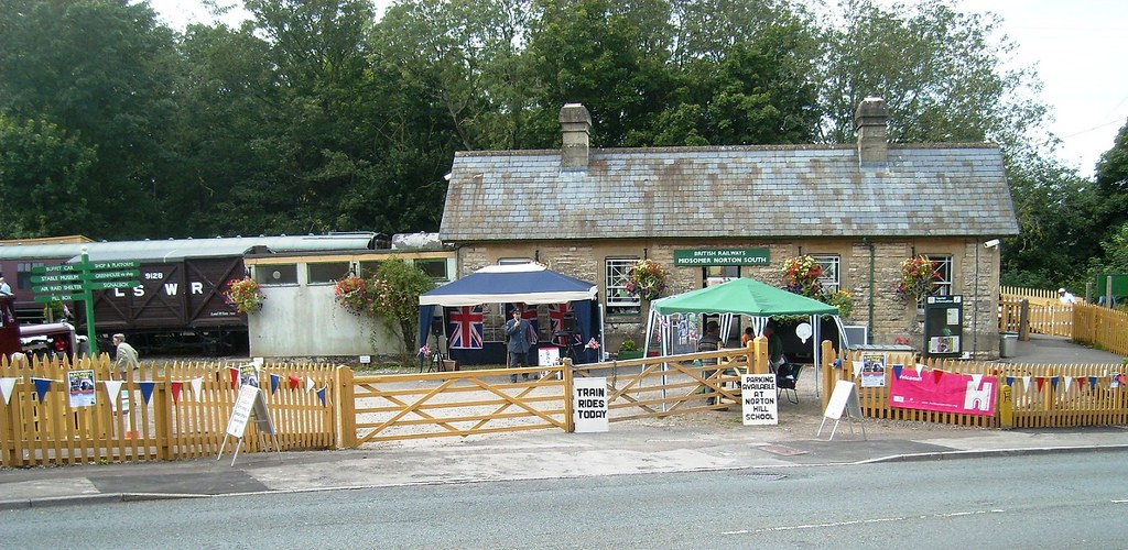 The S&D after closure Midsomer Norton station This is on… Flickr