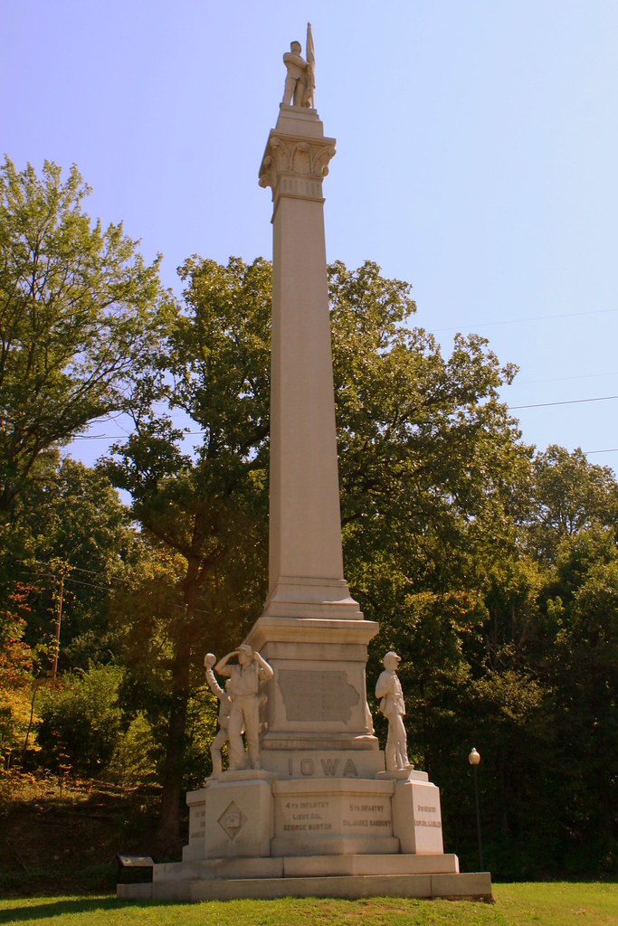 Iowa Civil War Monument Rossville Gap The Battle atop Mi… Flickr