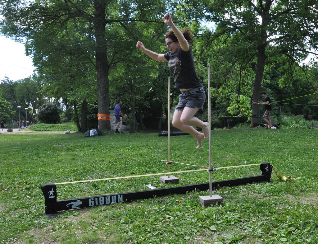 Balanslina Slackline Slackline Challenge balanslina.se/ Peter
