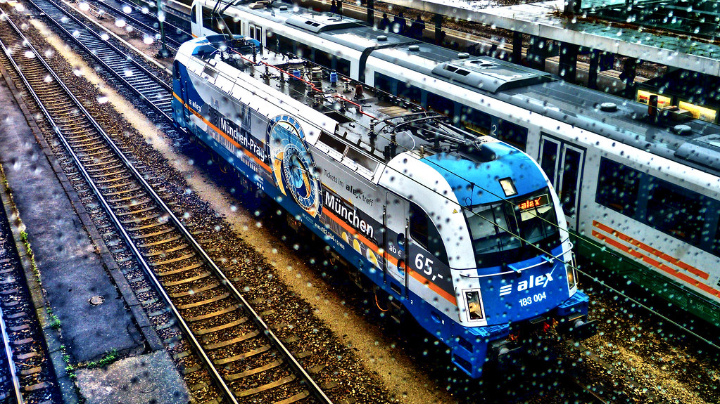 In the rain An Eurosprint electric in the yard … Flickr