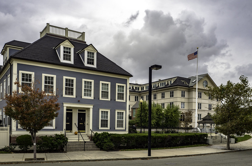 Charlestown Navy yard Gracious period style buildings. Flickr